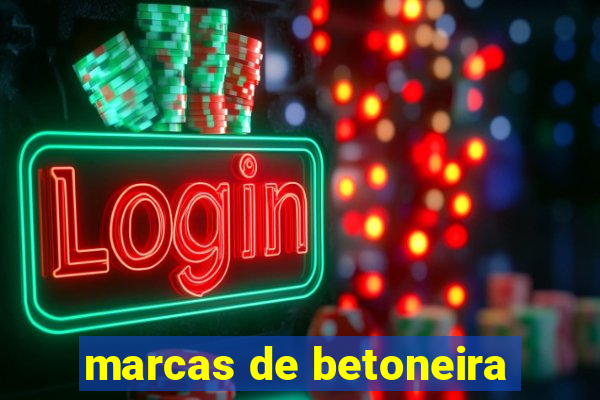 marcas de betoneira